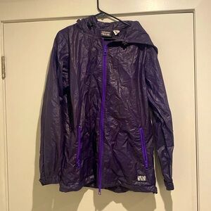 Vintage The Hundreds Public Label Purple Windbreaker Jacket Men’s Large